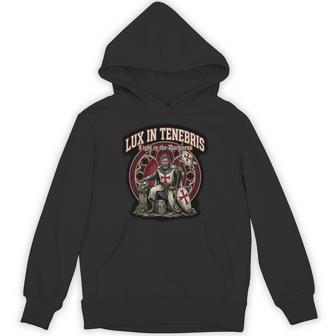 カトリック騎士団 テンプル騎士団 十字軍 十字架 ラテン 長袖tシャツ パーカー - Kawaiitshirt