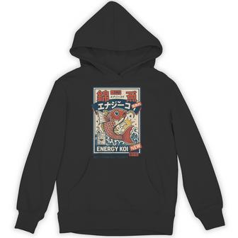 カワイイ オタク アニメ 日本 ストリートウェア 鯉 グランジ パーカー - Kawaiitshirt