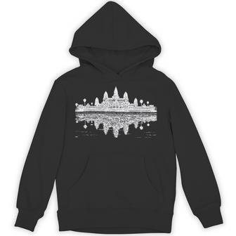 カンボジア アンコール ワット パーカー - Kawaiitshirt