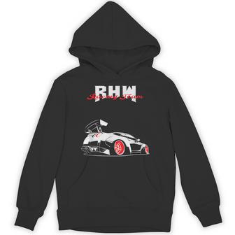 カーレース モーター愛好家 Gt R 35 ストリート Jdm ミームコイン パーカー - Kawaiitshirt