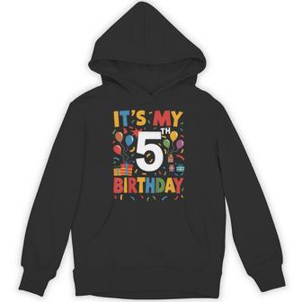 キッズ 5歳の誕生日シャツ男の子キッズ幼児5歳の誕生日男の子 パーカー - Kawaiitshirt