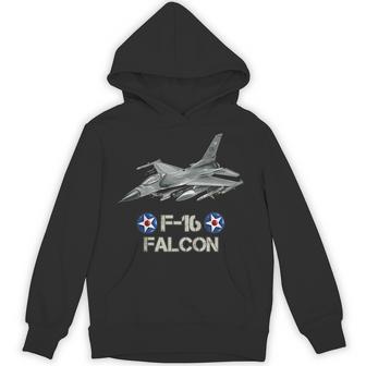 キッズ アメリカ空軍の航空機戦闘機f16ファルコン パーカー - Kawaiitshirt