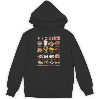 キノコ 種類 面白いtシャツ おもしろ 食べ物 文字入り メンズ 面白い 服 ネタ グッズ 文字tシャツ 長袖tシャツ パーカー - Kawaiitshirt