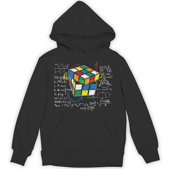 キューブマジック 数学方程式 レトロ オタクルービック 長袖tシャツ パーカー - Kawaiitshirt