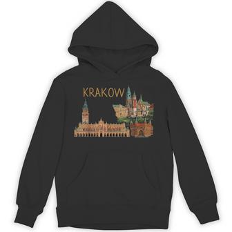 クラクフ ポーランド 旅行 お土産 都市 ランドマーク ギフト パーカー - Kawaiitshirt