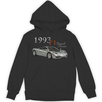 クラシックカー、1993 F1、ブリティッシュ、クラシックラグジュアリースポーツカー。 パーカー - Kawaiitshirt