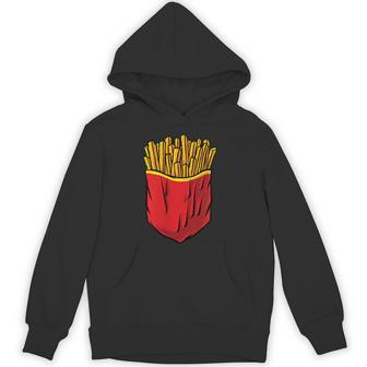 クールなフライドポテトポケットノベルティグラフィックtシャツ&クールデザイン パーカー - Kawaiitshirt