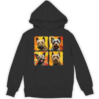 ケアンテリア ポップアート カラフル デッサン 絵画 パーカー - Kawaiitshirt