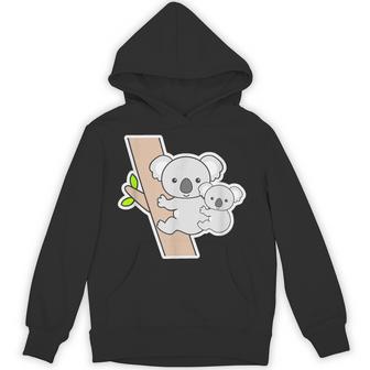 コアラ くん『親子』【どうぶつフレンズ】動物園 ゆるくてかわいい キャラクター パーカー - Kawaiitshirt