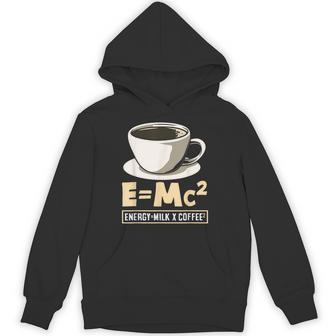 コーヒーラバーエナジーミルクコーヒー EMc² パーカー - Kawaiitshirt