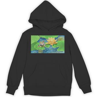 ゴッホ カエル 星月夜 動物 アート 自然 恋人 絵画 パーカー - Kawaiitshirt