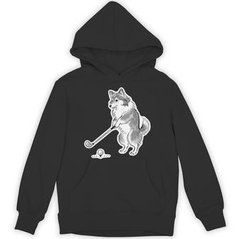 ゴルフ シェットランドシープドッグ シェルティ グッズ おもしろ 犬 面白い 笑える 和風 パーカー - Kawaiitshirt