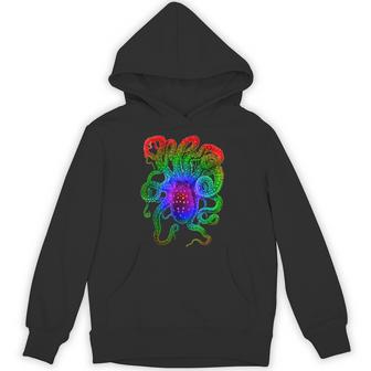 サイケデリック タコ クラーケン 触手 サイケデリックな服 パーカー - Kawaiitshirt