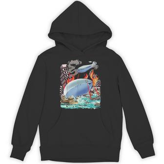 サカバンバスピス フィッシュミーム 怪獣 パーカー - Kawaiitshirt