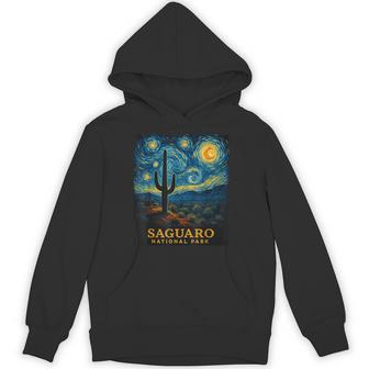 サグアロ国立公園にインスパイアされた星空の夜の冒険 パーカー - Kawaiitshirt