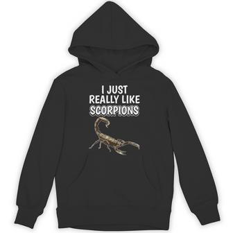 サソリの名言 I Just Really Likecorpions 洋服のサソリ パーカー - Kawaiitshirt