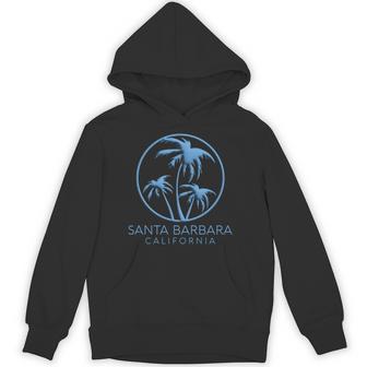 サンタ バーバラ ビーチ カリフォルニア サーフ ヴィンテージ カリ イスラビスタ 長袖tシャツ パーカー - Kawaiitshirt