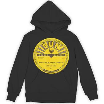 サンレコードビニールジェリー・リー・ルイスホール・ロット・オブ・シェイキン パーカー - Kawaiitshirt