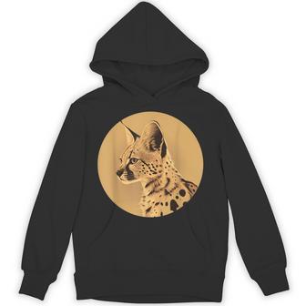 サーバル ワイルドキャット サーバルキャット アフリカン ワイルドキャット アニマル サーバル パーカー - Kawaiitshirt