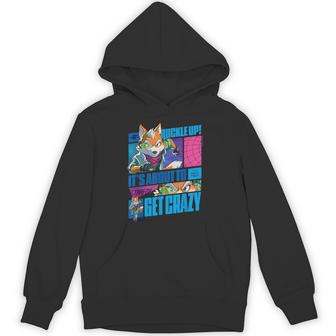 ザ・スーパーマリオギャラクシー・ムービーtarfox Buckle Up Action パーカー - Kawaiitshirt