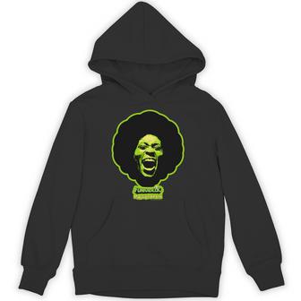 ジョージ・クリントン・ファンカデリック・グリーン・マゴット・ブレイン 長袖tシャツ パーカー - Kawaiitshirt