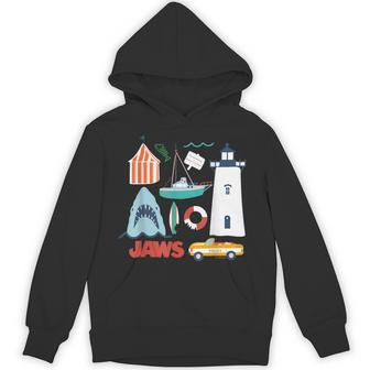 ジョーズシャークライトハウスオルカボートポリス パーカー - Kawaiitshirt