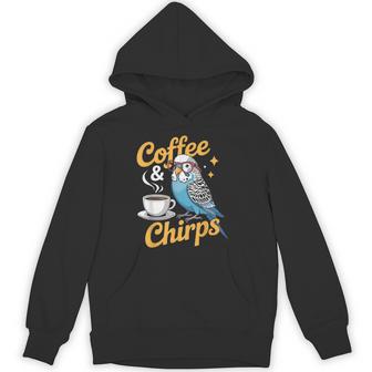 セキセイインコ コーヒー チャープス セキセイインコ パーカー - Kawaiitshirt
