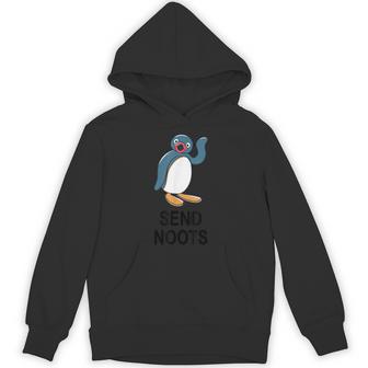 センドブーツペンギンファニーアパレル パーカー - Kawaiitshirt