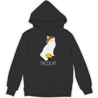 タコキャット-楽しい猫の回文 パーカー - Kawaiitshirt