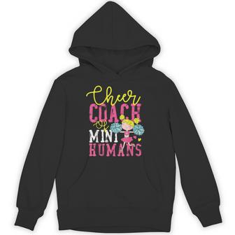 チアチアリーディングコーチ チアコーチ ミニヒューマンのチアコーチ パーカー - Kawaiitshirt