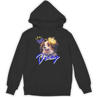 デコピン1歳おめでとう パーカー - Kawaiitshirt