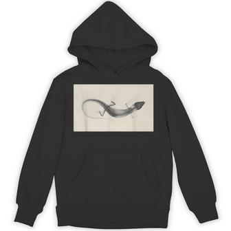 トカゲのレントゲン写真 パーカー - Kawaiitshirt