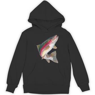 トラウトフィッシングギフトセーター フィッシャーマン ニジマス パーカー - Kawaiitshirt