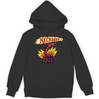 ネックディープシューティングアイ パーカー - Kawaiitshirt