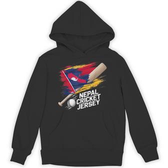 ネパール クリケットジャージ 2024 ネパールのクリケットフラッグ パーカー - Kawaiitshirt