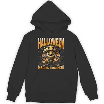ハロウィンメカかぼちゃロボットsfホラー パーカー - Kawaiitshirt