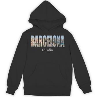 バルセロナ スペイン ジャージ バルセロナ エスパーニャ ヴィンテージ お土産 パーカー - Kawaiitshirt