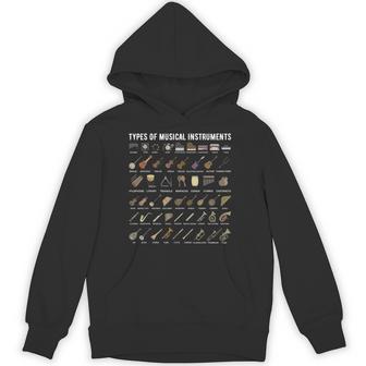バンドクラス用楽器シャツの種類 パーカー - Kawaiitshirt