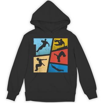 パルクール ヴィンテージ フリーランニングパルクール ランナー パルクール パーカー - Kawaiitshirt