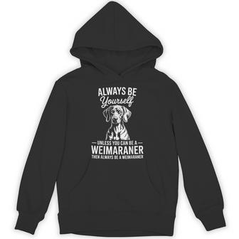 ビィ・ア・ワイマラナーおもしろいワイマラナー パーカー - Kawaiitshirt
