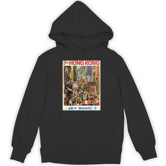 ビンテージポスター 香港レトロtシャツ パーカー - Kawaiitshirt