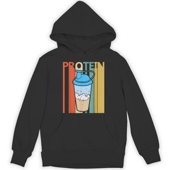 ビンテージ・スタイル タンパク質 パーカー - Kawaiitshirt