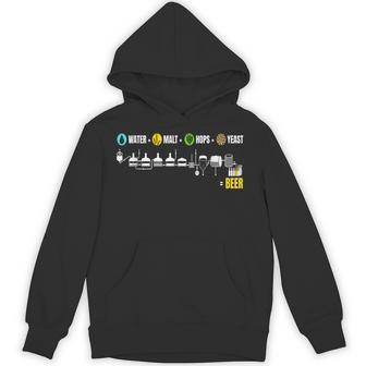 ビール醸造iクラフトビール醸造所自家醸造おかしい パーカー - Kawaiitshirt