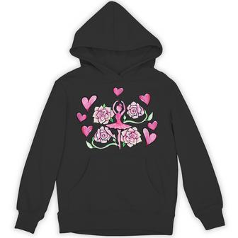 ピンクローズのバレリーナ バレエ パーカー - Kawaiitshirt