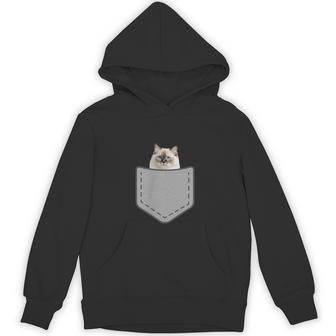 ファニーラグドール猫 パーカー - Kawaiitshirt