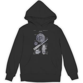 フライフィッシングシャツ ヴィンテージ 特許 描画 父の日 パーカー - Kawaiitshirt