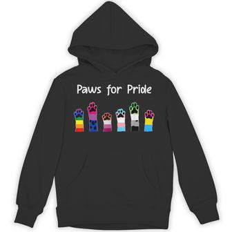 プライド猫好きのための足 Lgbt意識プライド月間 パーカー - Kawaiitshirt