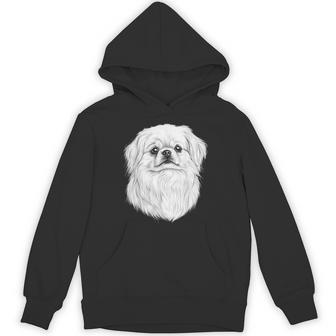 ペキニーズドッググラフィックペットアートペキニーズ。 パーカー - Kawaiitshirt
