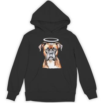 ボクサー 犬 天使 パーカー - Kawaiitshirt