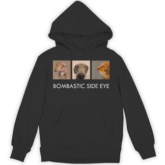 ボンバスティック・サイド・アイ・クリミナル・オフェンシブ・サイド・アイ・ドッグ・ミーム パーカー - Kawaiitshirt